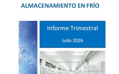 OBSERVATORIO DEL ALMACENAMIENTO EN FRIO ALDEFE – INFORME TRIMESTRAL JULIO 2026
